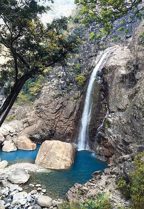 Nongriat Rainbow Falls Nongriat Rainbow Falls