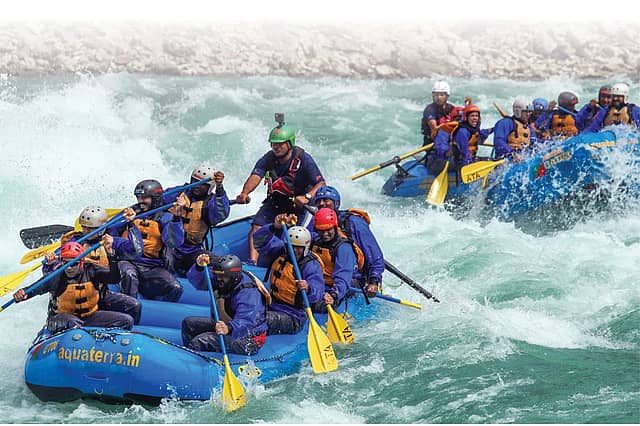River rafting at Aquaterra Adventures River rafting at Aquaterra Adventures