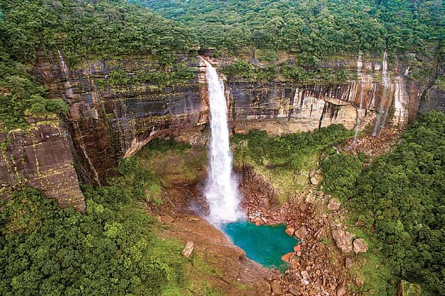 Nongriat Rainbow Falls Nongriat Rainbow Falls