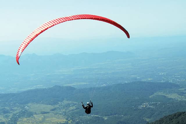 Paragliding at Billing, Kangra Paragliding at Billing, Kangra