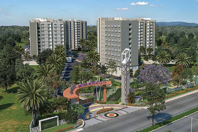 Sattva Aeropolis – located in North BengaluruI
