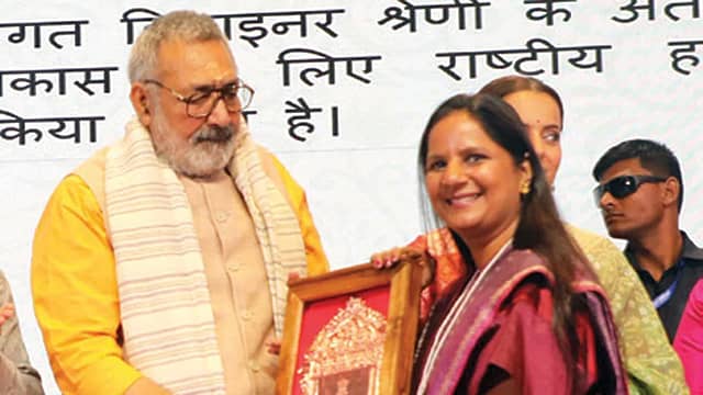 Gunjan Jain receives the National Award in Design Excellence in 2024
