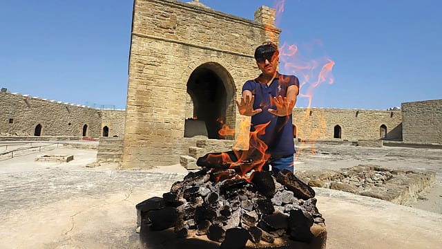 Sacred Fire In Baku