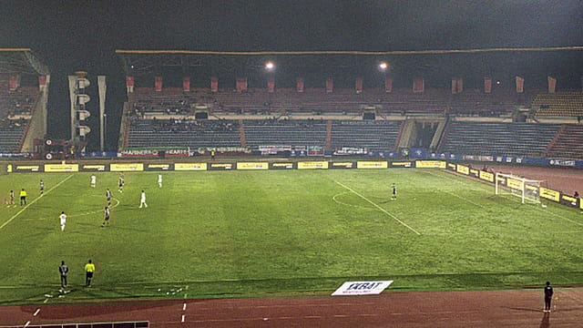 Derby between Mohun Bagan Super Giant and East Bengal