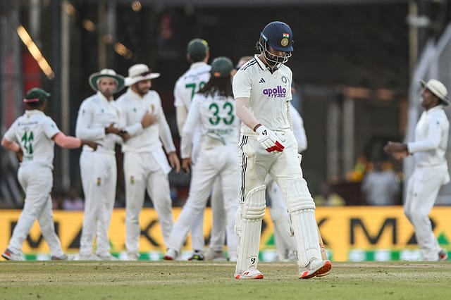 Openers fall after South Africa set India an impossible target of 549 runs Openers fall after South Africa set India an impossible target of 549 runs