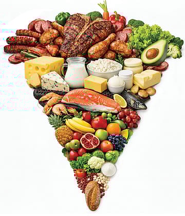 The Inverted Food Pyramid