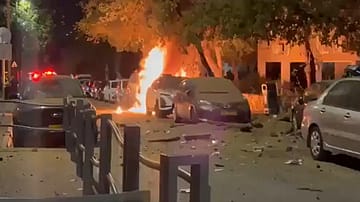 Iran Fires Cluster Warhead Missiles at Central Israel, Civilian Deaths Reported