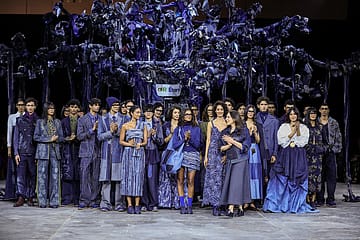 At Lakmé Fashion Week x FDCI, Payal Pratap turns denim into a botanical narrative