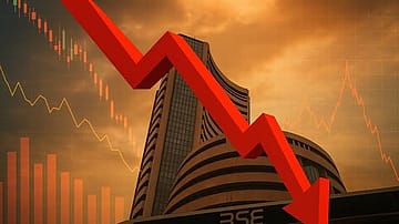 Sensex Drops 1,500 Points, Nifty Slips Below 22,300 Amid War Jitters