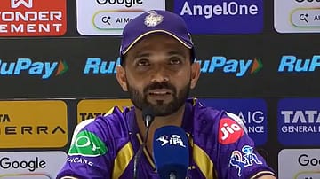 Rahane Defends IPL Strike Rate, Blames Lack of Middle-Over Partnerships for KKR Loss