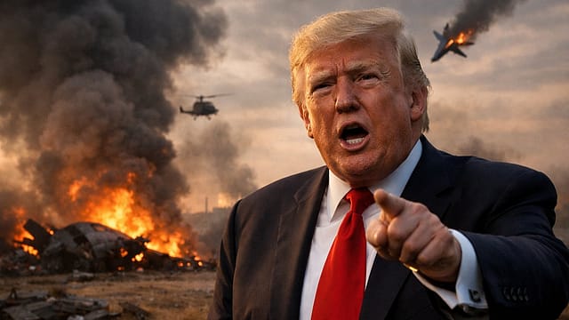 ‘We’re in a War’, Says Donald Trump Amid Reports of Downed US Planes