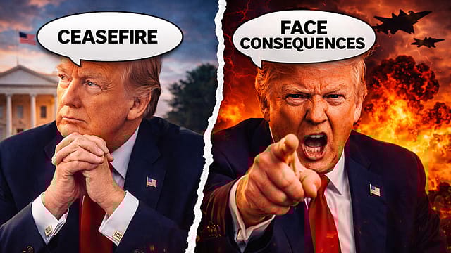 From “Ceasefire” to “No Turning Back”: Spotlight on Donald Trump’s Iran War Flip-Flops