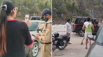 Watch | Heated Argument Erupts as Woman Drinks Alcohol Near Ganga in Rishikesh