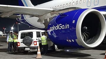 Close Call at Kolkata Airport as Runaway Vehicle Crashes Into IndiGo Plane