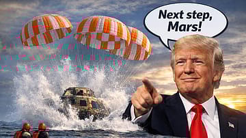 After Artemis II Splashdown, Donald Trump Sets Sights on Mars Mission 