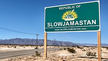 Meet Slowjamastan: The New Nation in America's Desert Where Crocs Are Banned and Tacos Are Sacred