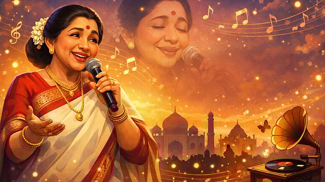 Watch | When Asha Bhosle sang a Karan Aujla song: Rapper’s emotional tribute for Indian legend Watch | When Asha Bhosle sang a Karan Aujla song: Rapper’s emotional tribute for Indian legend