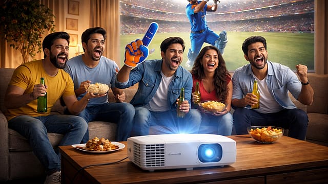 The Big Screen Shift: Why Bharat is Skipping TVs for Projectors This IPL
