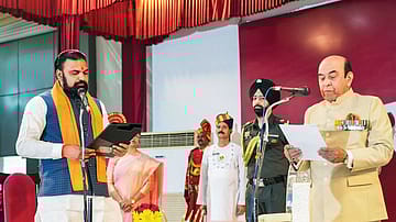 Bihar's Samrat Checks In