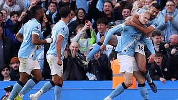 EPL: Haaland's Smile Says It All as Manchester City Cut Arsenal's Lead to Three Points