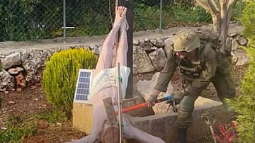 Christ Statue in Southern Lebanon Vandalised? Here’s What A Viral Photo Shows