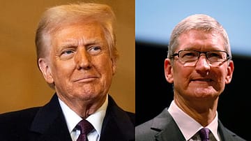 Trump Recalls ‘Kiss My A**’ Call From Tim Cook, Praises Apple CEO Ahead of Exit
