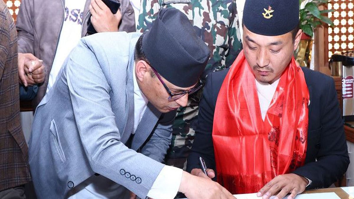 Nepal's Home Minister Sudhan Gurung Resigns Amid Share Transaction Controversy