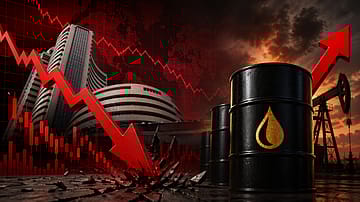 Markets Sink as Oil Breaches $100: Sensex Crashes 850 Points, Nifty Slips