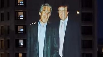 Watch | Epstein Protest Lights Up Washington on Eve of White House Correspondents' Dinner