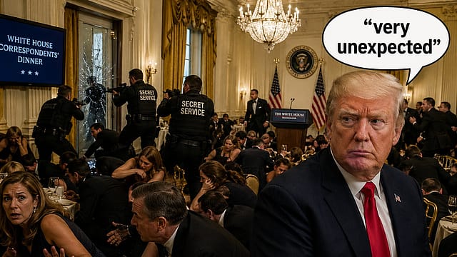 ‘Our republic…’: Trump Recalls Past Assassination Attempts After Gunshots Rattle White House Dinner Event