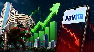 Nifty Above 24,000, Sensex Gains Nearly 400 Points; Paytm Slides 7%