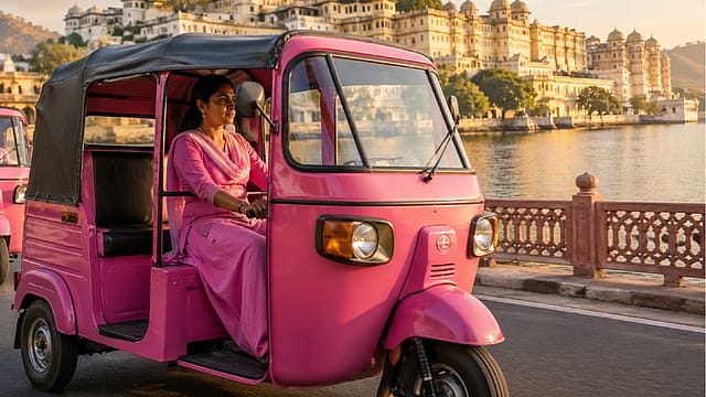 Pink Autos & Global Brands: Udaipur's Women Aren't Waiting for Change — They're Driving It