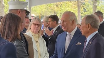 Watch | King Charles III, Queen Camilla Pay Tribute at 9/11 Memorial Ahead of 25th Anniversary