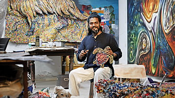 Remains of time: Discarded Material Finds New Life As Artwork