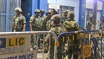 Massive Security Ring Around Strongrooms in Kolkata Ahead of Bengal Results