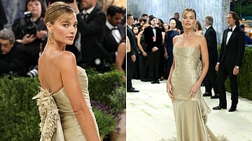 Margot Robbie Returns to Met Gala 2026 in Stunning Gold Chanel Couture After 3-Year Break