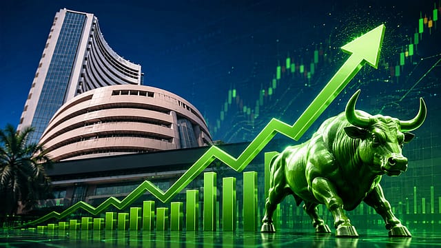 Sensex Surges 941 Points, Nifty Tops 24,300 as Markets Extend Winning Run