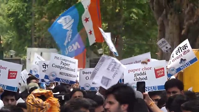NEET-UG 2026 Cancelled Amid Leak Row; Student Protests Erupt at Shastri Bhavan