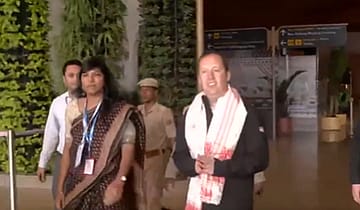 Watch | US Envoy Sergio Gor Lands in Guwahati for Himanta Biswa Sarma’s Swearing-In Ceremony