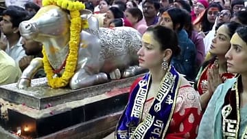 Watch | Tamannaah Bhatia Attends Bhasma Aarti at Mahakaleshwar, Calls It ‘Divine Summon’
