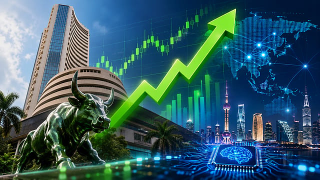 Sensex Jumps 400 Points, Nifty Near 23,550 As Asian Markets, AI Stocks Lift Sentiment Sensex Jumps 400 Points, Nifty Near 23,550 As Asian Markets, AI Stocks Lift Sentiment