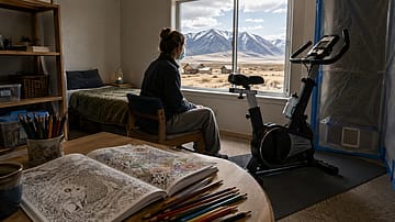 Colouring Books and Exercise Bikes: What Life Inside America's Hantavirus Quarantine Looks Like
