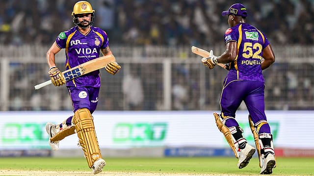 IPL 2026: KKR Stay Alive in Playoff Race as Powell, Manish Sink MI at Eden Gardens IPL 2026: KKR Stay Alive in Playoff Race as Powell, Manish Sink MI at Eden Gardens