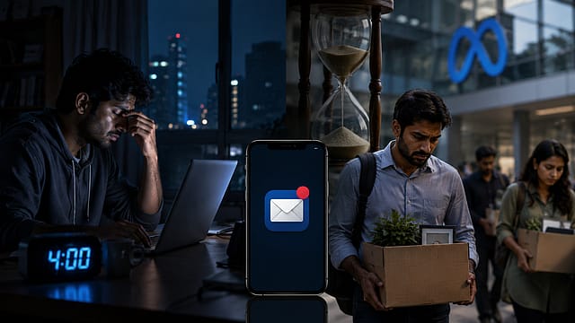 4 AM Email, 60-Day Deadline: Indian Workers Face Life-Altering Meta Job Cuts 4 AM Email, 60-Day Deadline: Indian Workers Face Life-Altering Meta Job Cuts