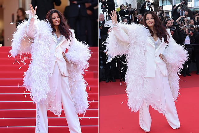 Aishwarya Rai Bachchan Stuns in Bold White Pantsuit at Cannes 2026, Redefines Red Carpet Glam Aishwarya Rai Bachchan Stuns in Bold White Pantsuit at Cannes 2026, Redefines Red Carpet Glam