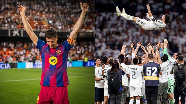 La Liga: Barcelona Stunned by Valencia 3-1; Real Madrid End Season with 4-2 Win La Liga: Barcelona Stunned by Valencia 3-1; Real Madrid End Season with 4-2 Win
