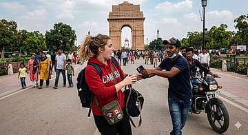 iPhone 16 Snatched From Canadian National in High-Security India Gate Area