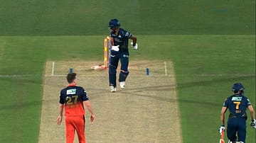 Watch | Sai Sudharsan's Playoff Nightmare: Bat Flies to Stumps, Ball Rolls Down to the Boundary