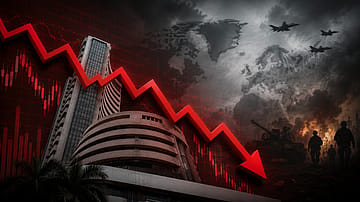 Geopolitical Jitters Drag Sensex 479 Points, Nifty Below 23,950
