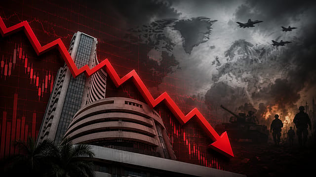 Geopolitical Jitters Drag Sensex 479 Points, Nifty Below 23,950 Geopolitical Jitters Drag Sensex 479 Points, Nifty Below 23,950